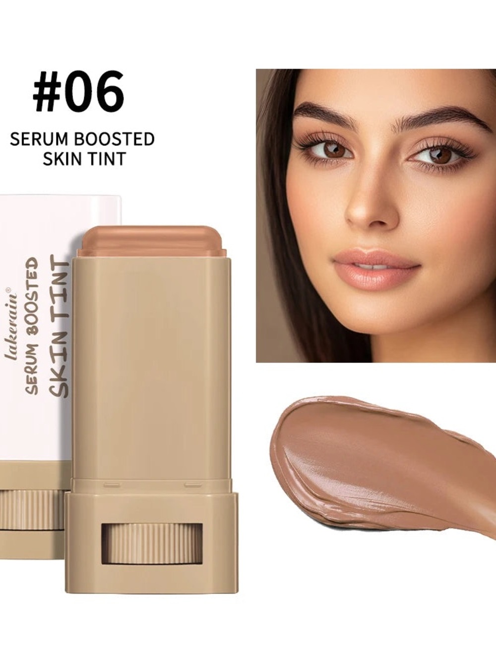 LAKERAIN Serum Boosted Skin Tint Stick In 06-05-03-02 Colors